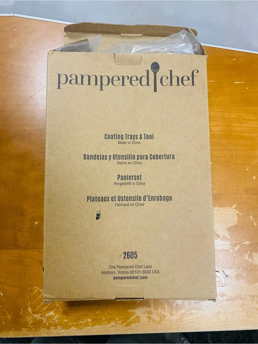 Pampered Chef Coating Trays and Tool # 2605, Interlocking T... Brand New